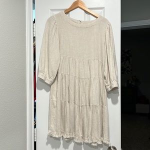 Pink Blush maternity dress